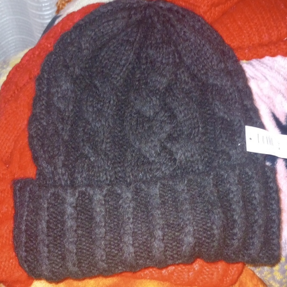 Old Navy Black Knit Beanie